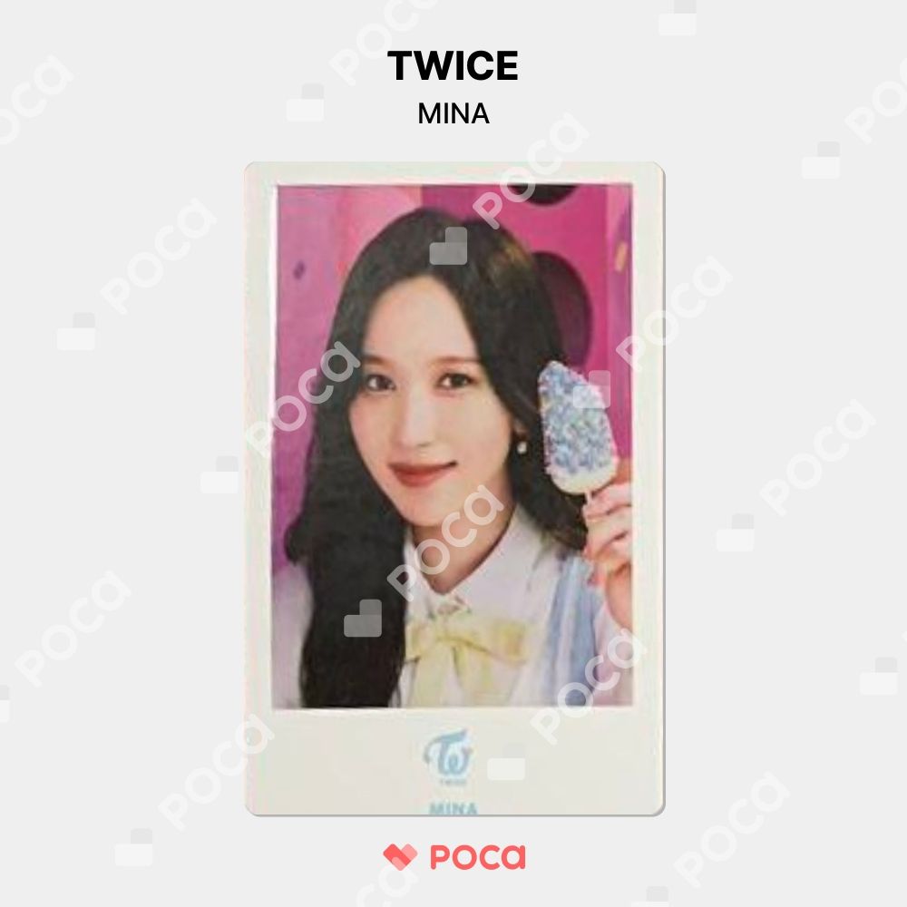 TWICE ミナ トレカ JYP JAPAN POPUP STORE 2023 Photo Card Set