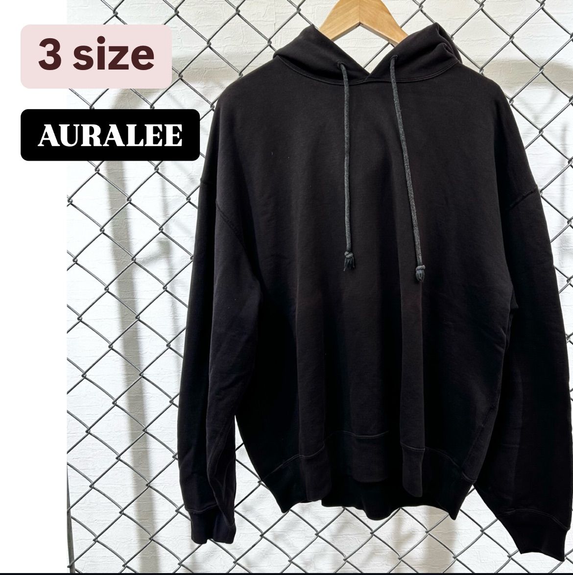 AURALEE SUPER SOFT SWEAT BIG P/O PARKA オーラリー　スウェット　プルオーバースウェット　人気モデル　人気ブランド　メンズ　ファッション