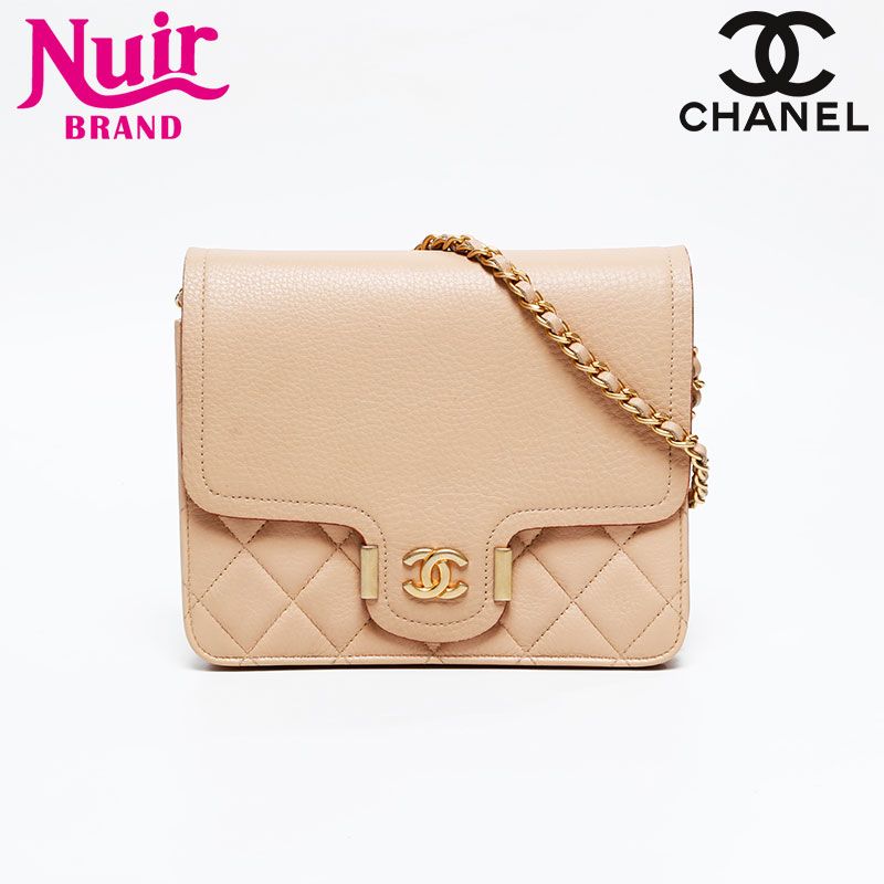 美品【Chanel】WOC ミニチェーンショルダーバッグ シャネル)A81633☆チェーン クラッチ☆バッグ (CHANEL