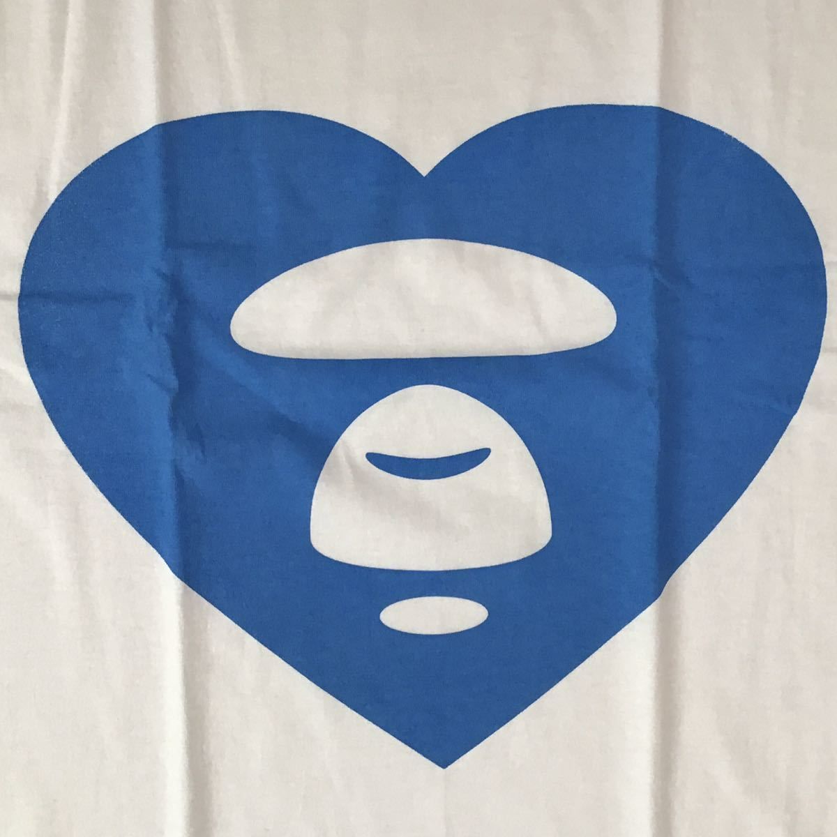 【激レア】a bathing ape バレンタイン限定　NIGO手刷りTシャツ 激レア】a bathing ape バレンタイン限定 NIGO手刷りTシャツ