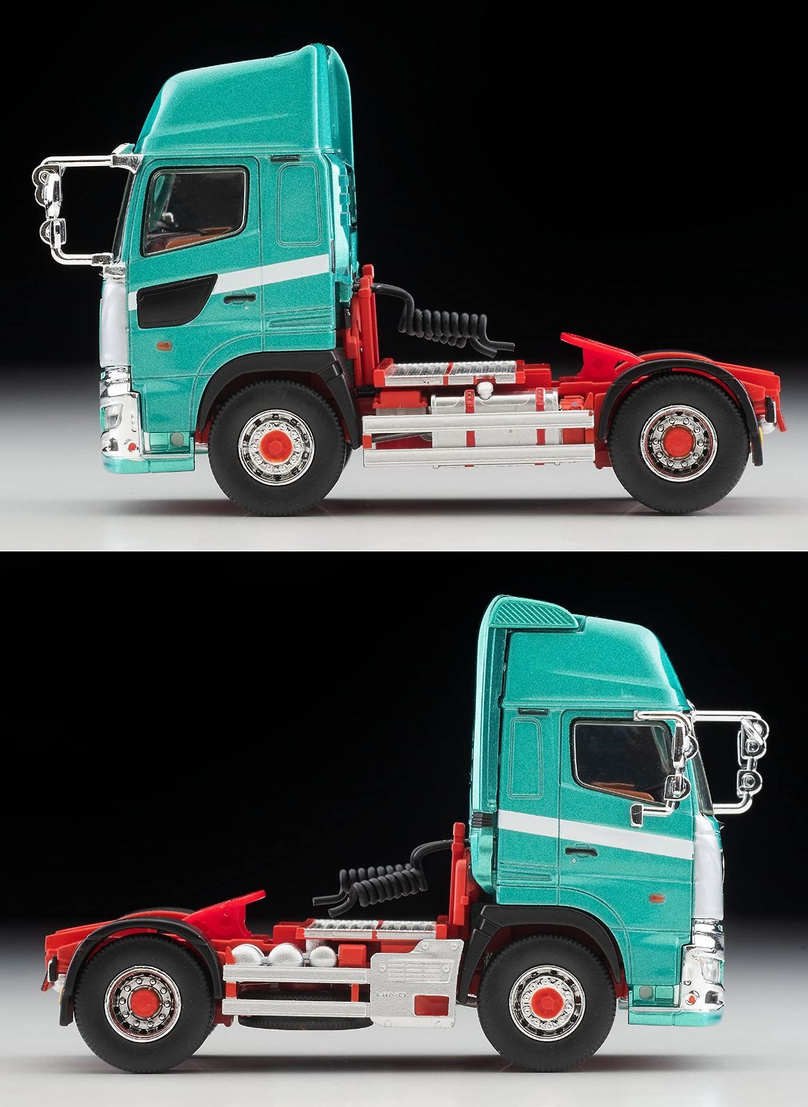 日野プロフィア トラクタヘッド LV-N298a 1/64 緑 ネオ 完成品