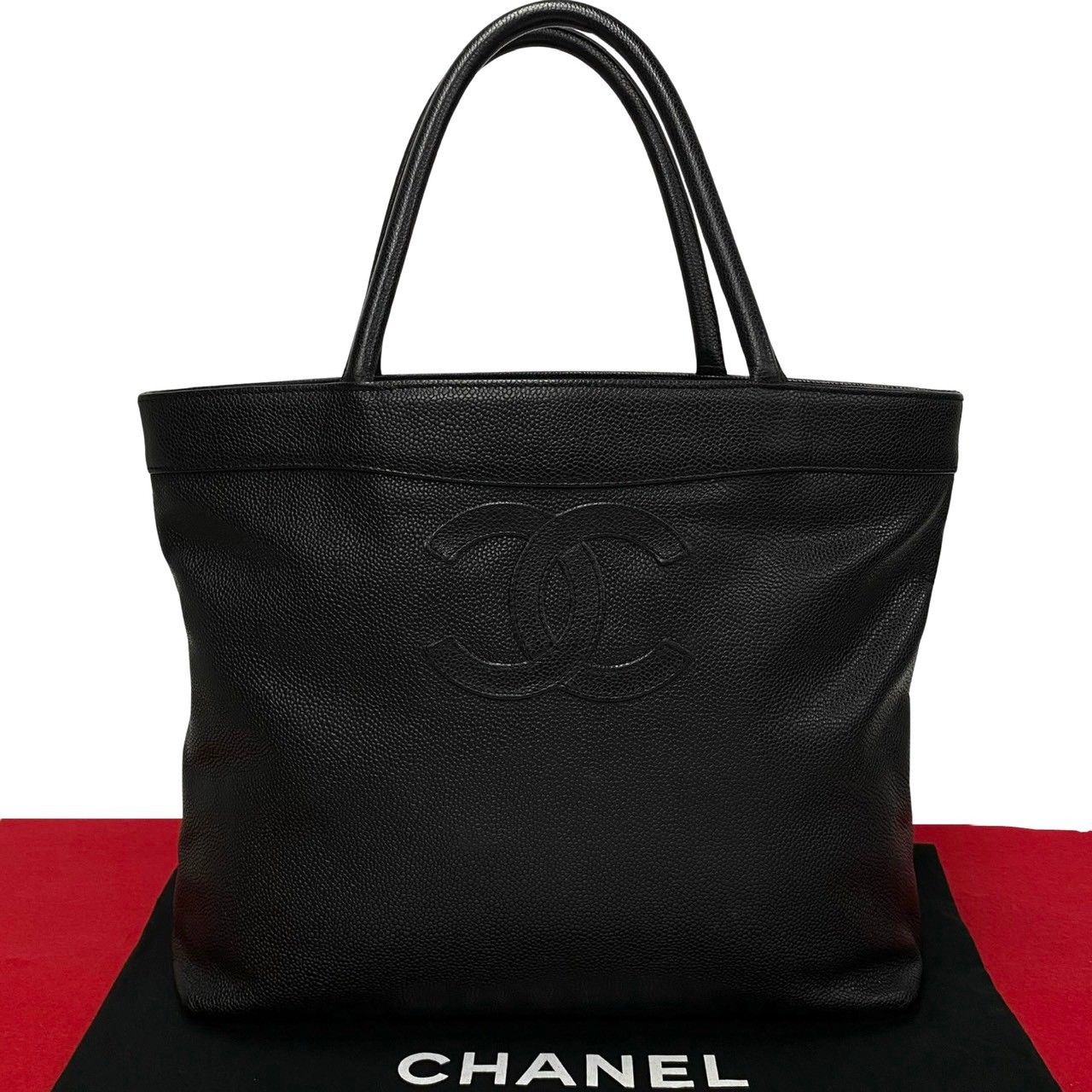 極 美品 保存袋付 シール有 6番台 CHANEL シャネル ココマーク マット 