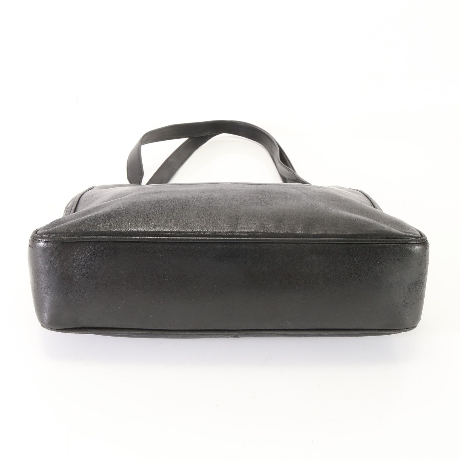 COCO出品 美品 シャネル デカココ ココマーク ラム スキン レザー トート