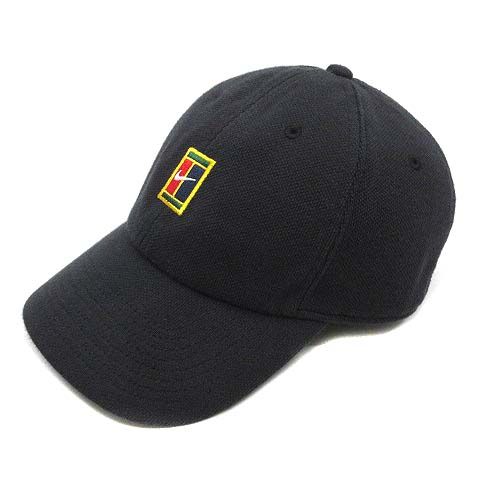 ナイキ NIKE テニス ヘリテージ H86 ロゴ シーズナル キャップ 帽子 ブラック 黒 DJ6147-010