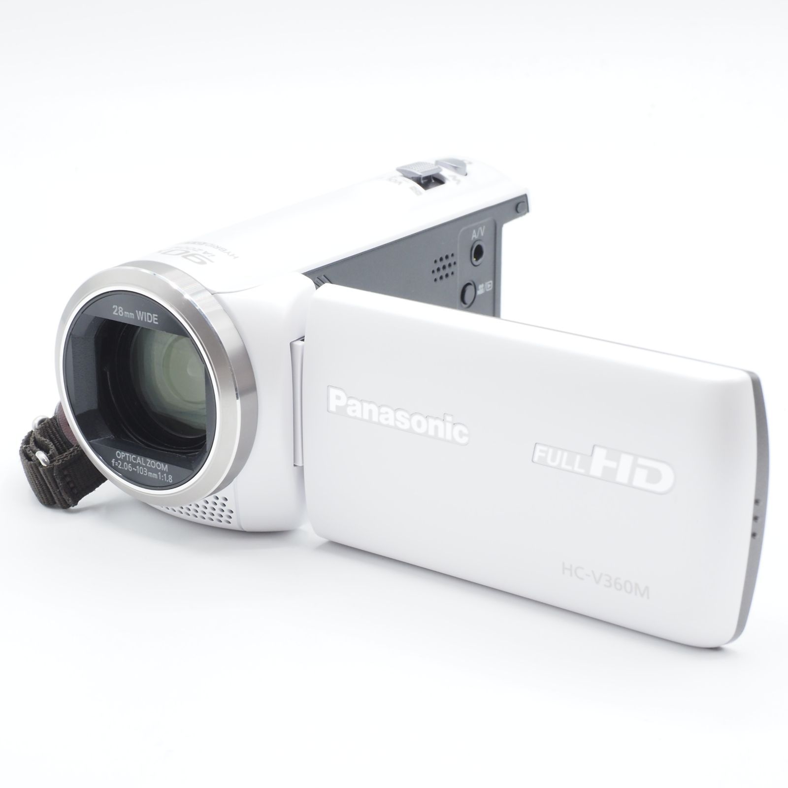 ☆新品級☆ Panasonic パナソニック HDビデオカメラ V360M ホワイト HC