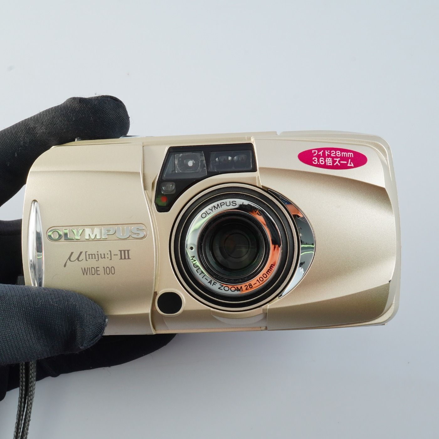 良品 OLYMPUS μ[mju:]-III 150 コンパクトフィルムカメラ M19417