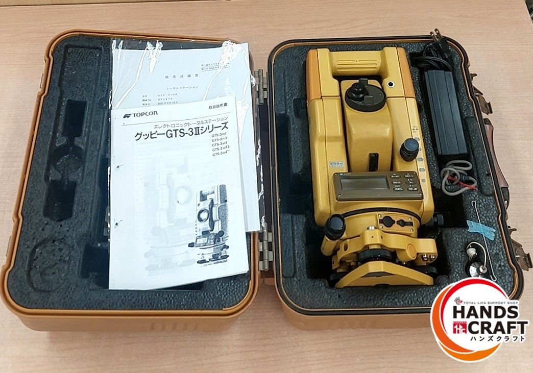 ☆ TOPCON トータルステーション グッピー 中古 現状品 通電確認のみ GTS-310 2 GTS-310II トプコン GUPPY - メルカリ