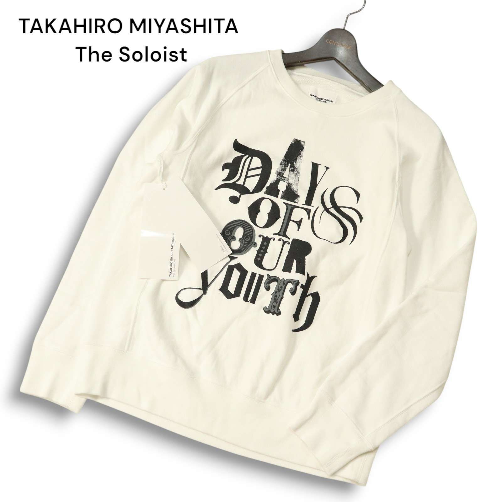 soloist スウェット　トップス　ダメージ　ソロイスト　トレーナー　17SS TAKAHIRO MIYASHITA The SoloIst. トレーナー スウェット