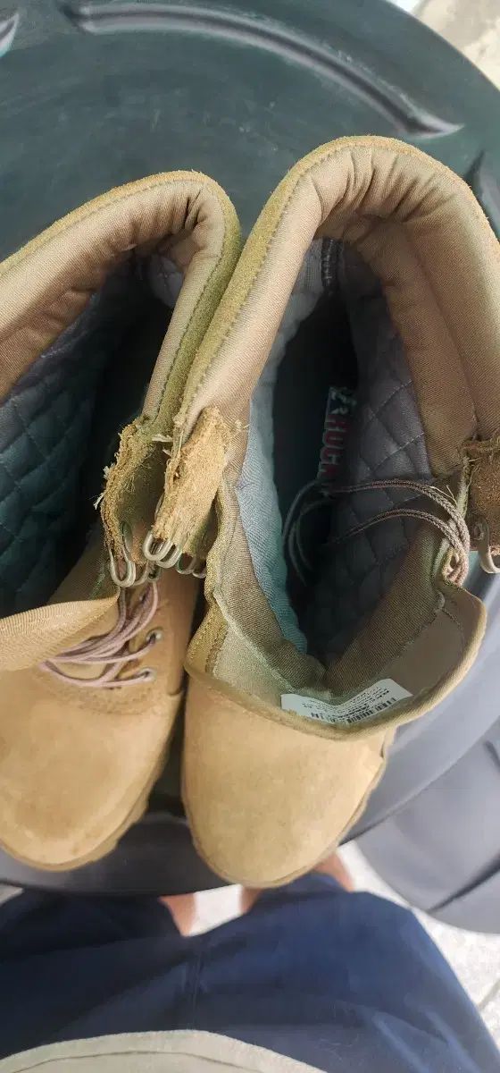  ミリタリーブーツ ウォーカーブーツ ベージュ 米軍 12 サイズ その他 ブーツ 革靴