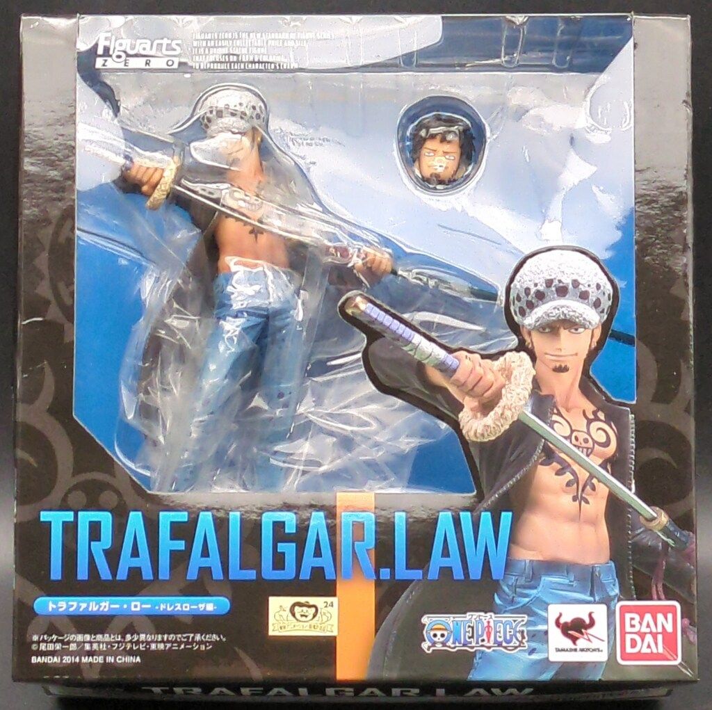 バンダイ フィギュアーツZERO ワンピース ロー ドレスローザ編 PVC