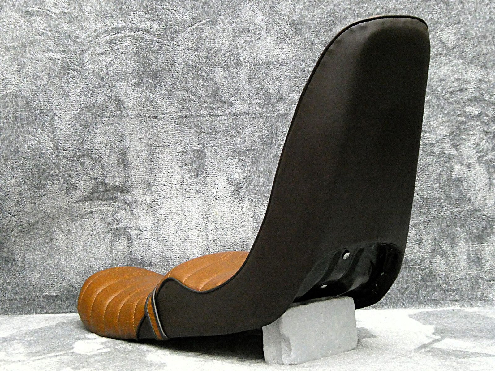 GS400 茶ツートン 40cm 三段シート 補強入 ブラウン3段シート あんこ抜きGS400E鉄板 段シート タックロールシート へっぽこ社長 外装 BRIGHTFACE_UK