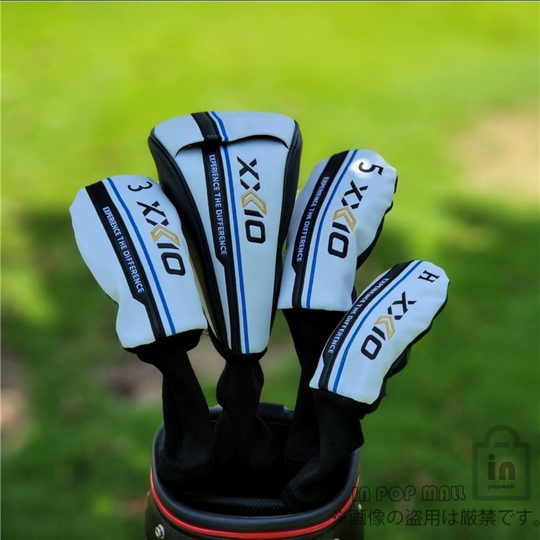 XXIO Golf ゴルフ クラブ ヘッドカバー 4点セット 1+3+5+UT 人気商品 XXIO Golf ゴルフ クラブ ヘッドカバー 4点セット 1+3+