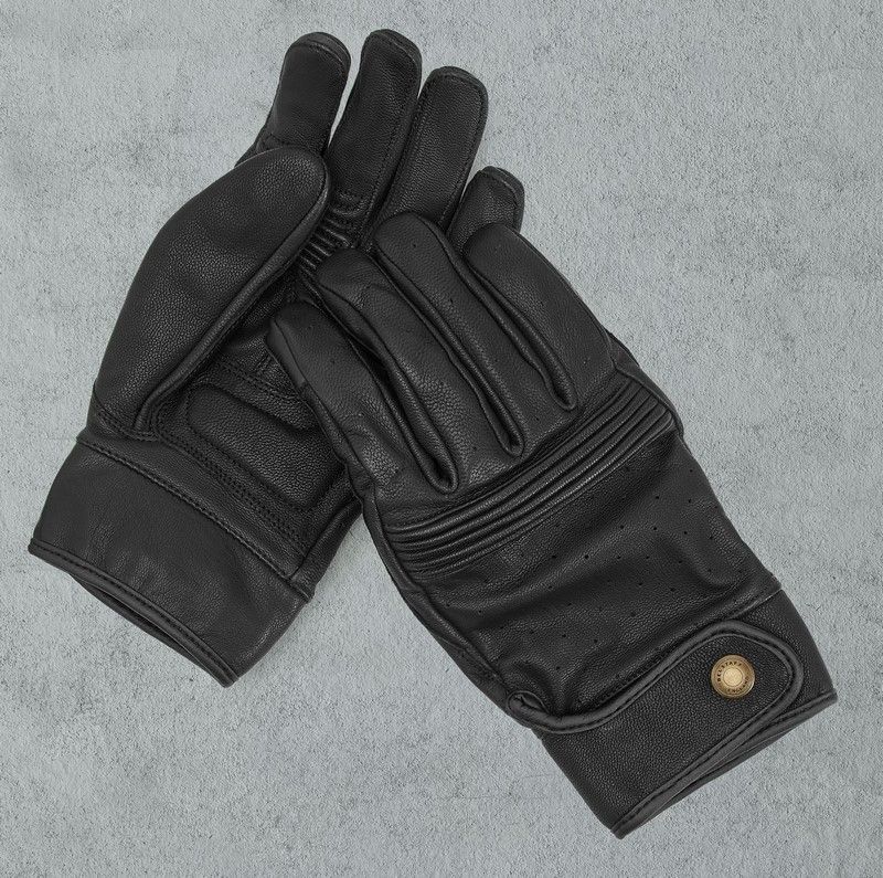 Belstaff (ベルスタッフ) ライディンググローブ MONTGOMERY ブラック M