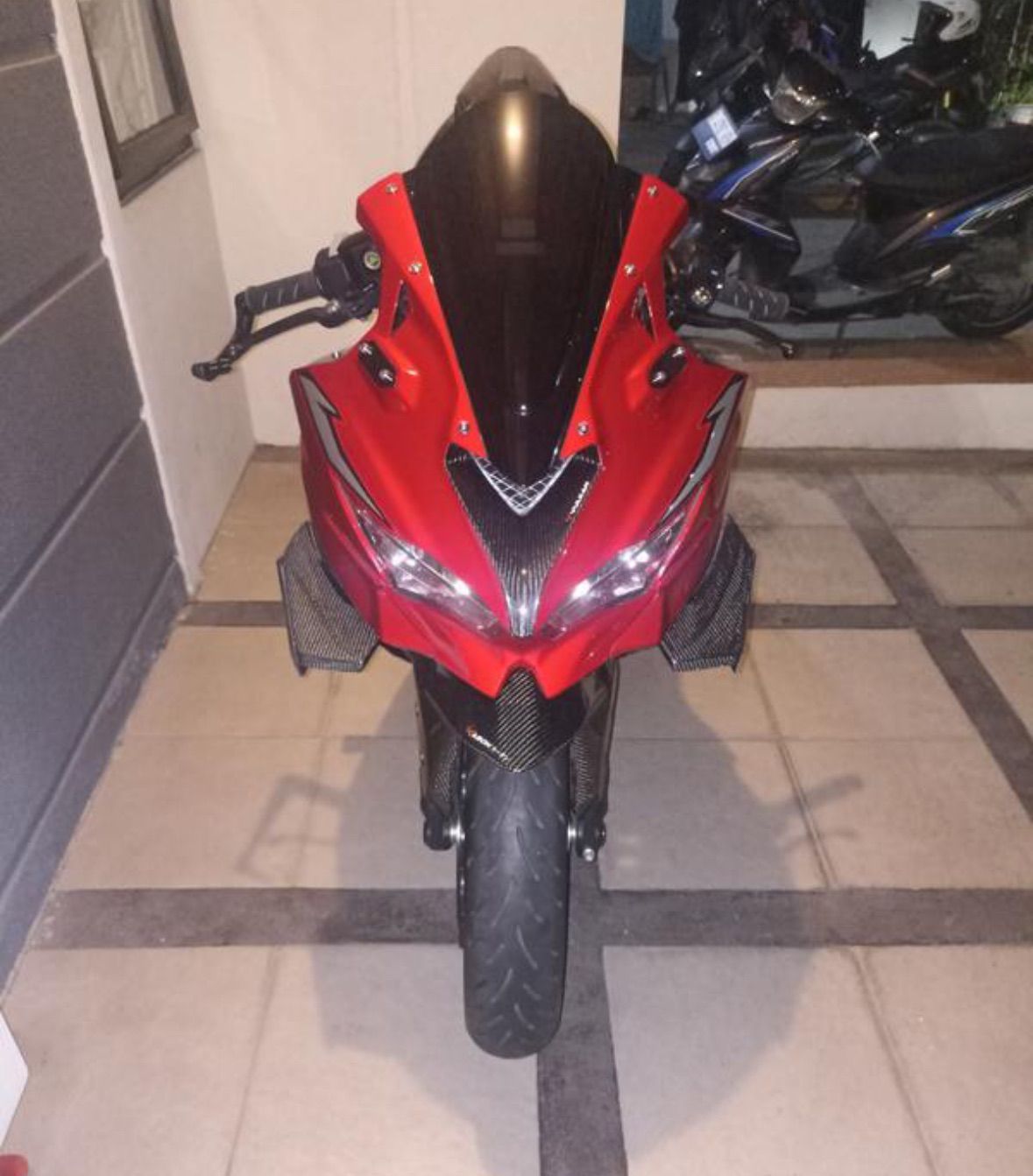 ZX25R/ZX4RR カーボンサイドウイングレット(海明) ZX25R/ZX4RR カーボンサイドウイングレット(海明) ZX25R/ZX4RR