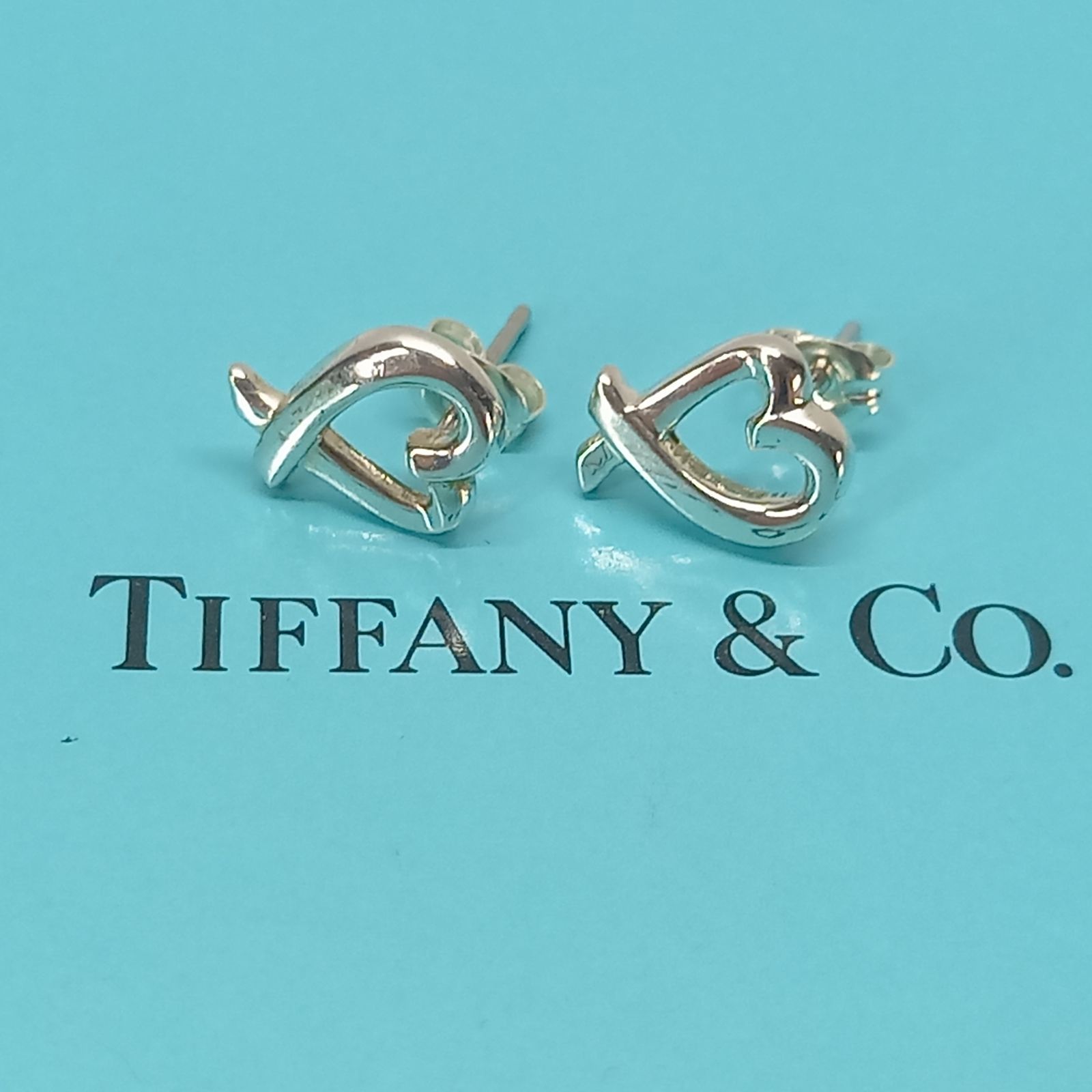 Tiffany & Co. シルバー925 ハートピアス ラビングハート TIFFANY&Co. ティファニー ラビングハート ラージ パロマ