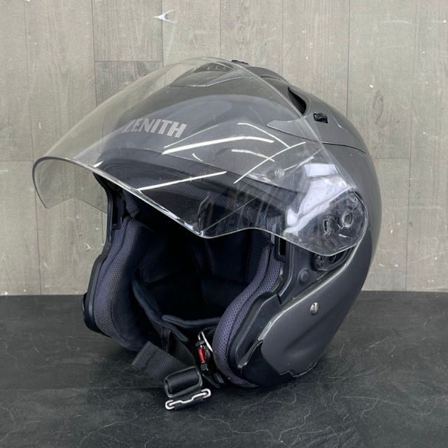 ZENITH YJ-17 ブラック ジェットヘルメット XL ほぼ未使用？ ジェットヘルメット ZENITH YJ-17 サイズXL 【中古】 ゼニス