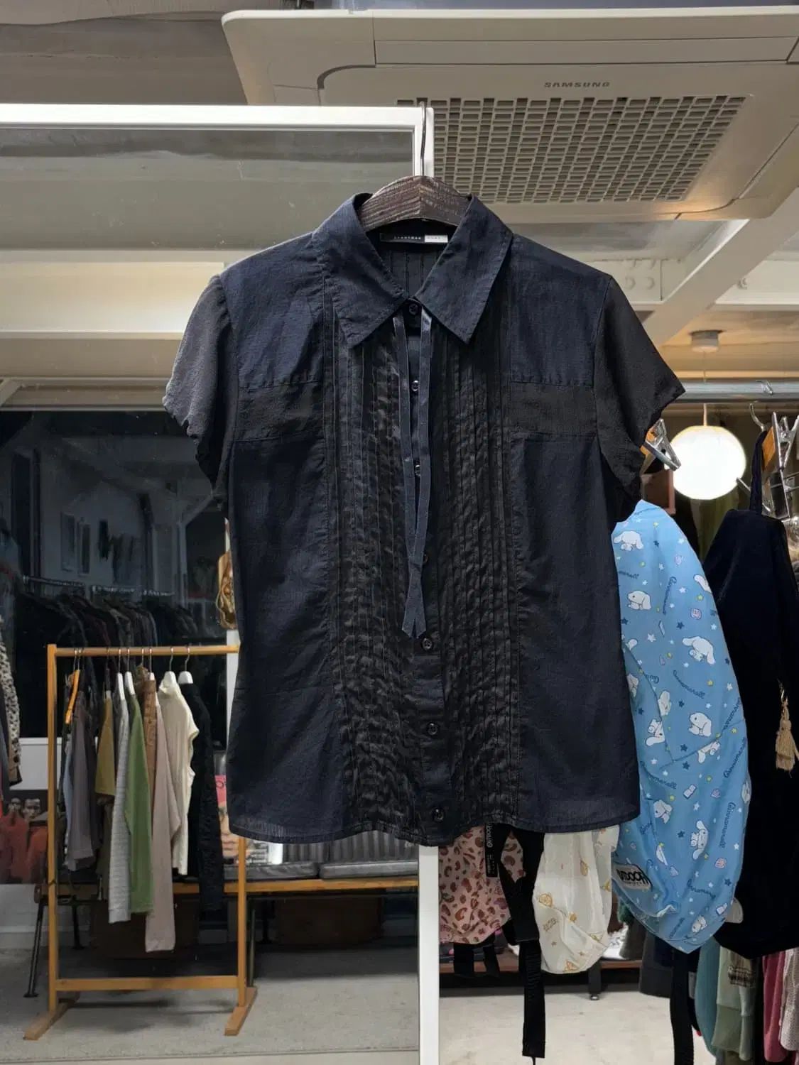 スポーツマックス ギャザード ブラウス