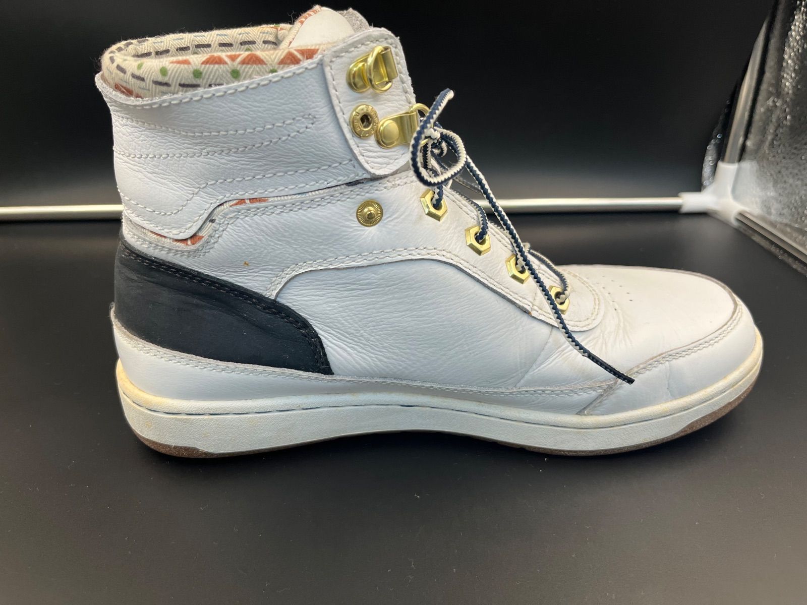 Timberland ティンバーランド スリーアイ ホワイト 箱有 8 26cm White Mountaineering x Timberland」3-EYE LUG | ANOTHER LOUNGE