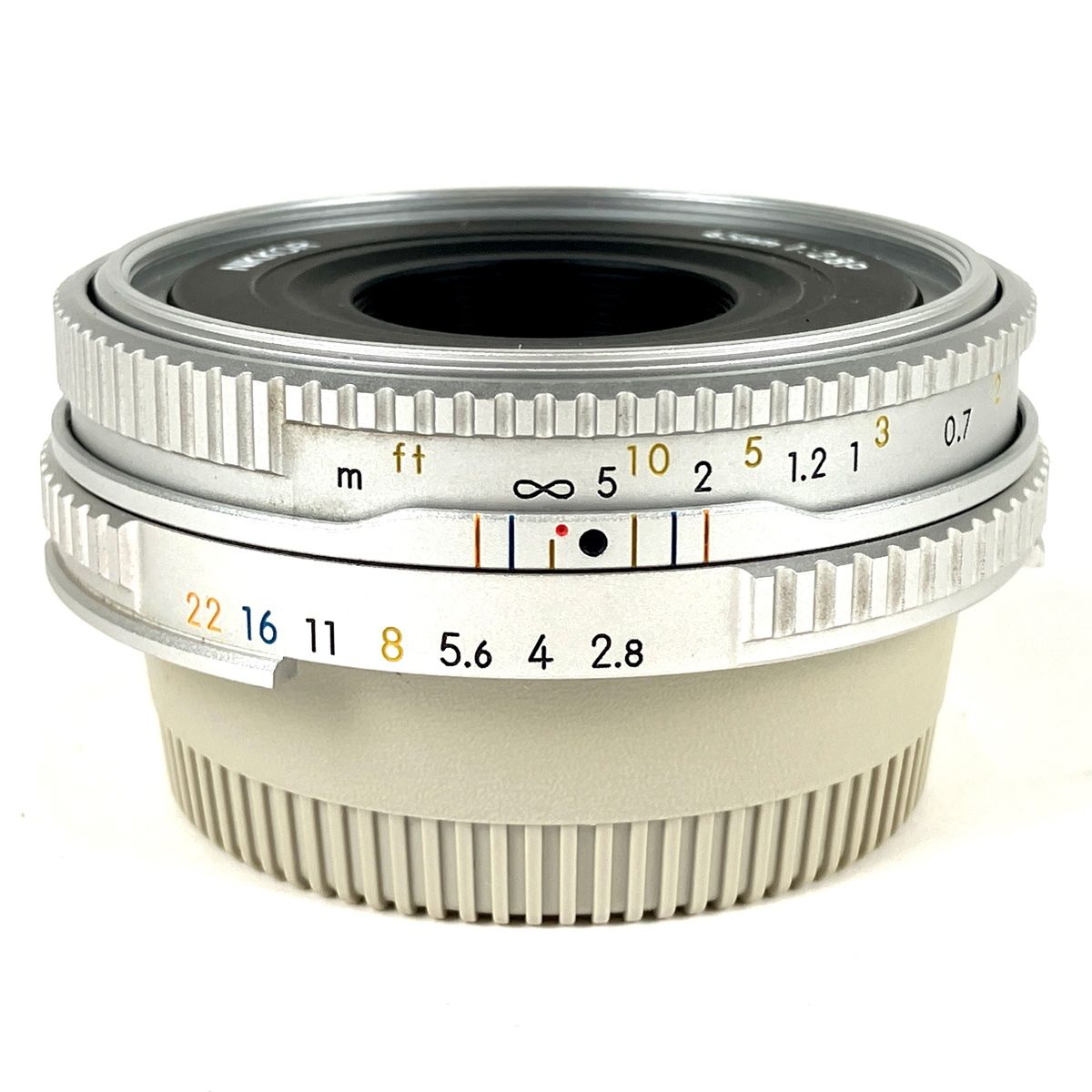 ニコン Nikon Ai NIKKOR 45mm F2.8P シルバー パンケーキ 一眼カメラ用 