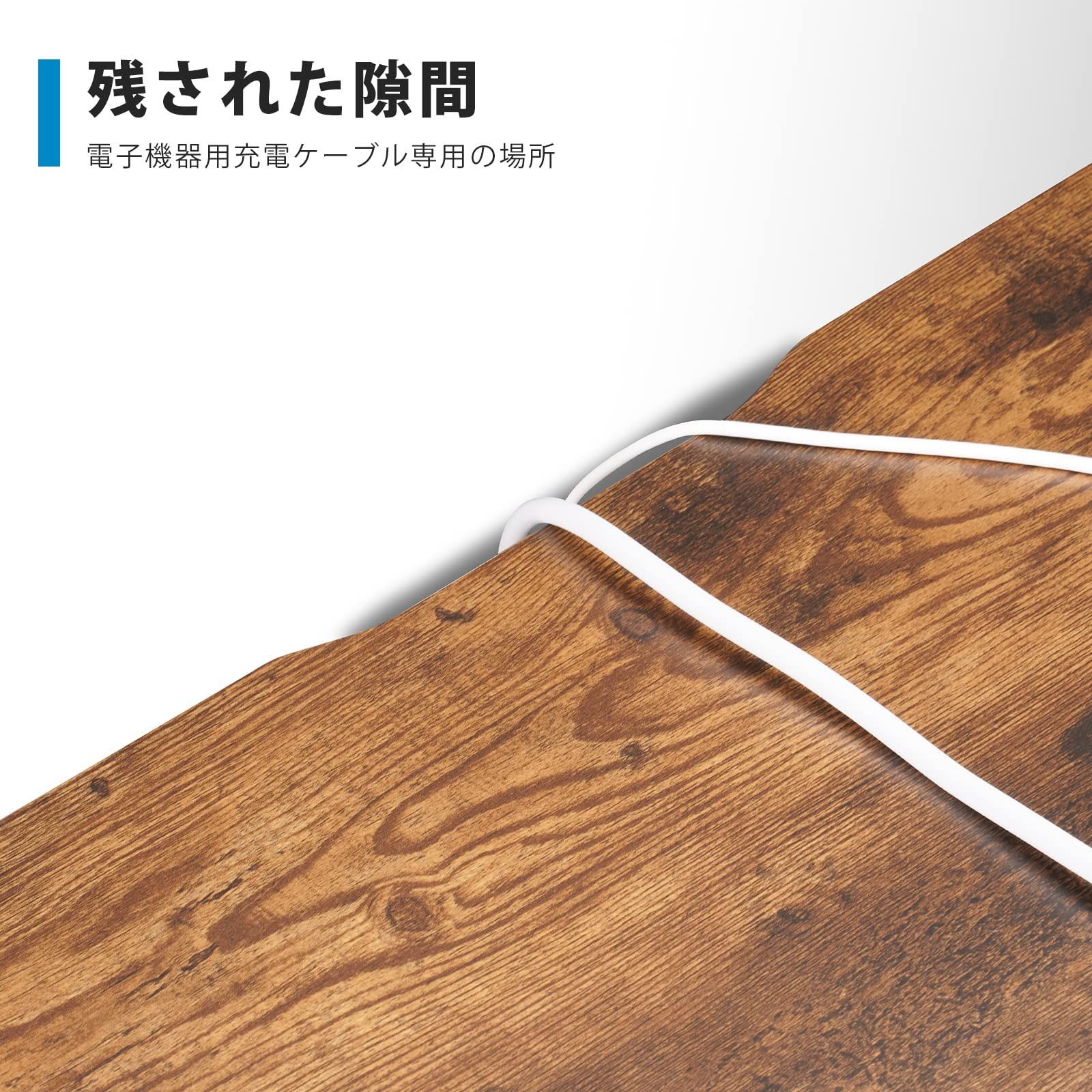 在庫セール スタンディングデスク カウンターテーブル ローテーブル 勉強机 ラック付き 家具 ゲーミングデスク パソコンラック 子 table pcデスク 机 収納袋付き パソコンデスク 幅120*奥行55cm デスク ピンテージ Maihail USTAUSTRALIA_COM_AU