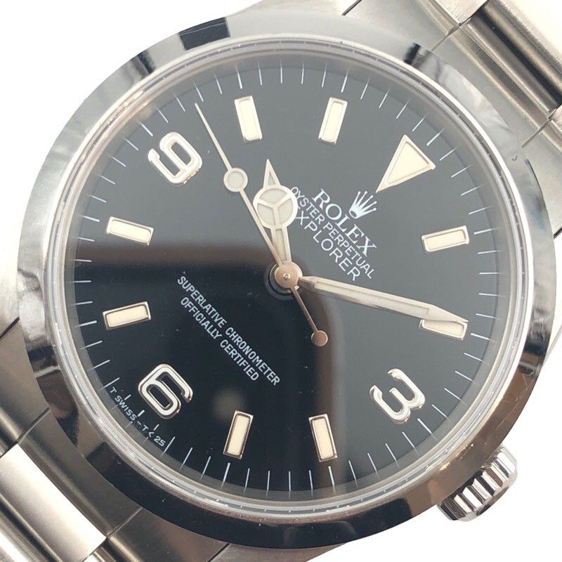 ロレックス ROLEX エクスプローラー１ 14270 SS メンズ 腕時計 - OKURA ...