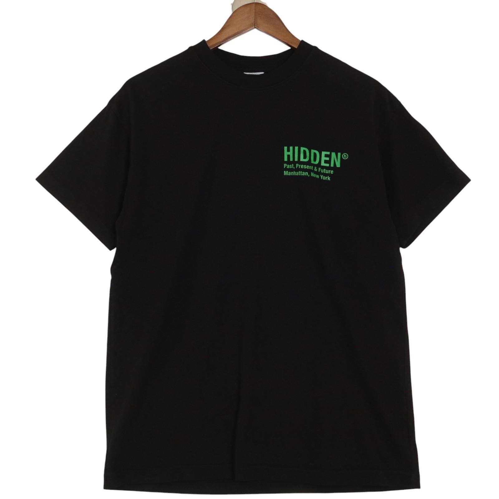 Hidden NY / LOGO TEE ヒドゥン ニューヨーク ロゴ プリント クルーネック Tシャツ 半袖 カットソー 表記サイズM 【2410】  - メルカリ