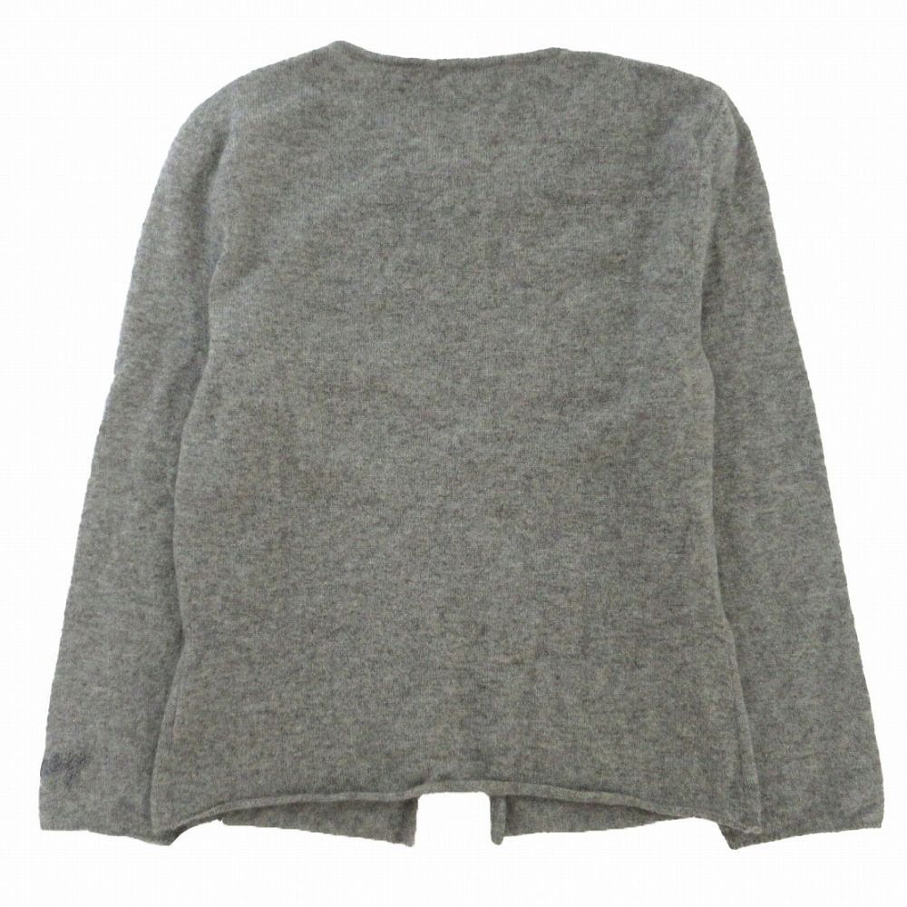 FOXEY フォクシー カシミヤ100% レース切り替え ニット カーディガン トップス 長袖 グレー サイズ40 23321 レディース FOXEY フォクシー カシミヤ100% レース切り替え ニット