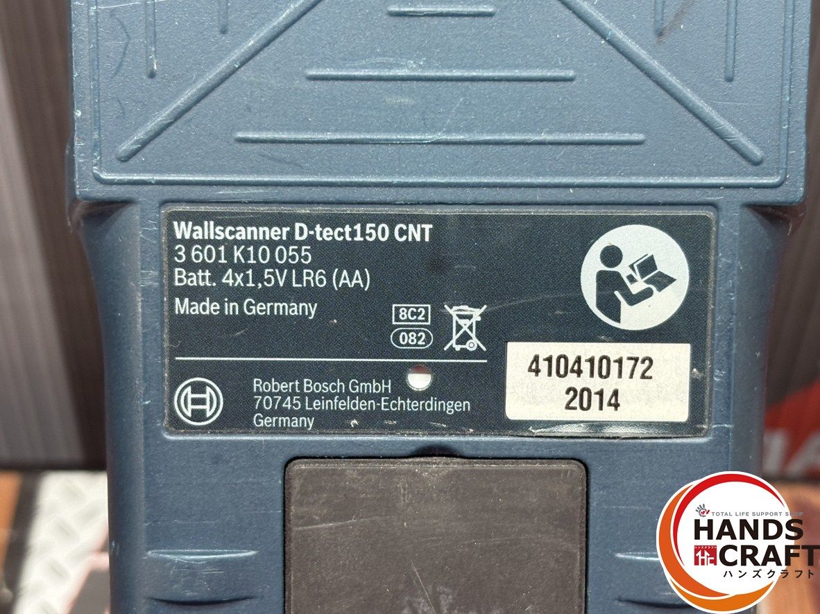 〇ボッシュ BOSCH D-TECT150CNT 鉄筋探査機 コンクリート探知機 〇ボッシュ BOSCH D-TECT150CNT 鉄筋探査機 コンクリート探知機