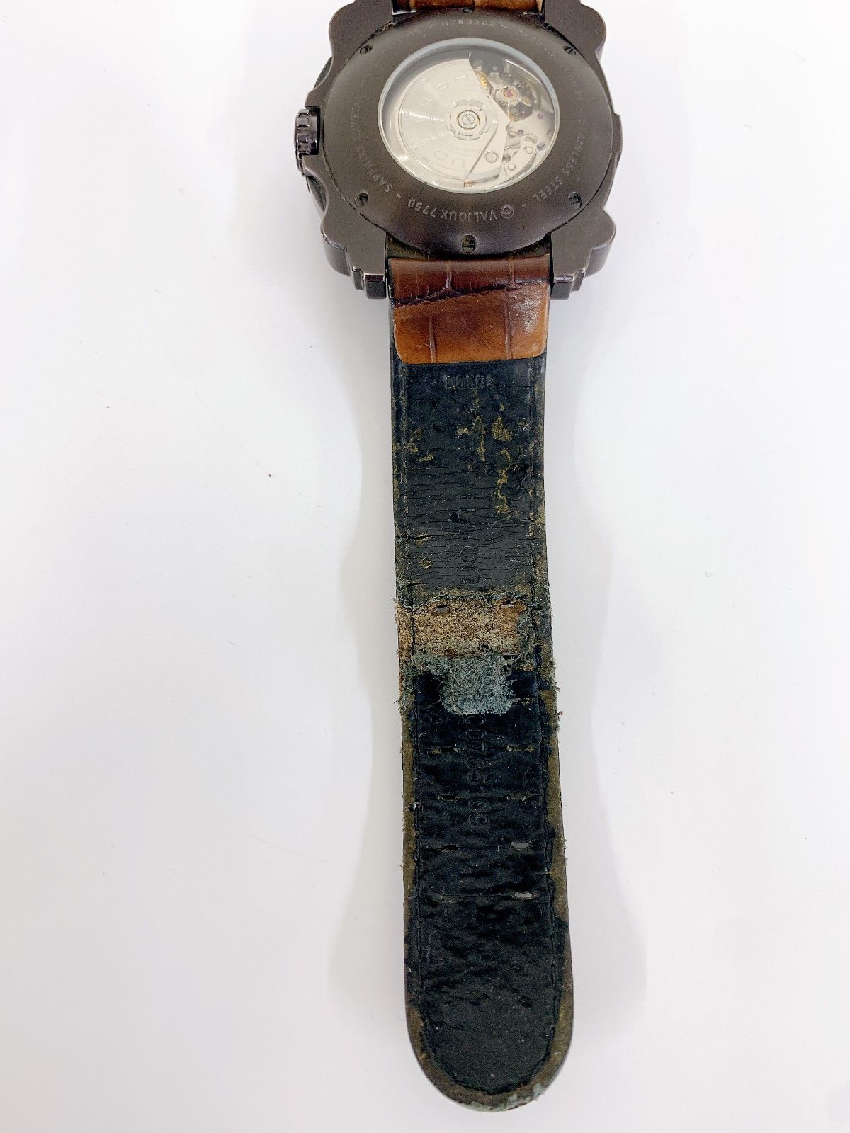 希少美品 ハミルトン カーキ ビロウゼロ H786260 メンズ 自動巻き腕時計