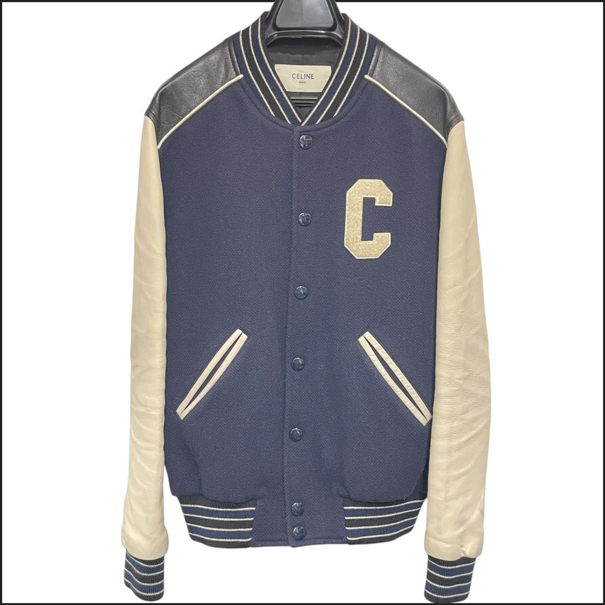 中古】 CELINE セリーヌ クラシック テディジャケット 2V56D896C.38NO 