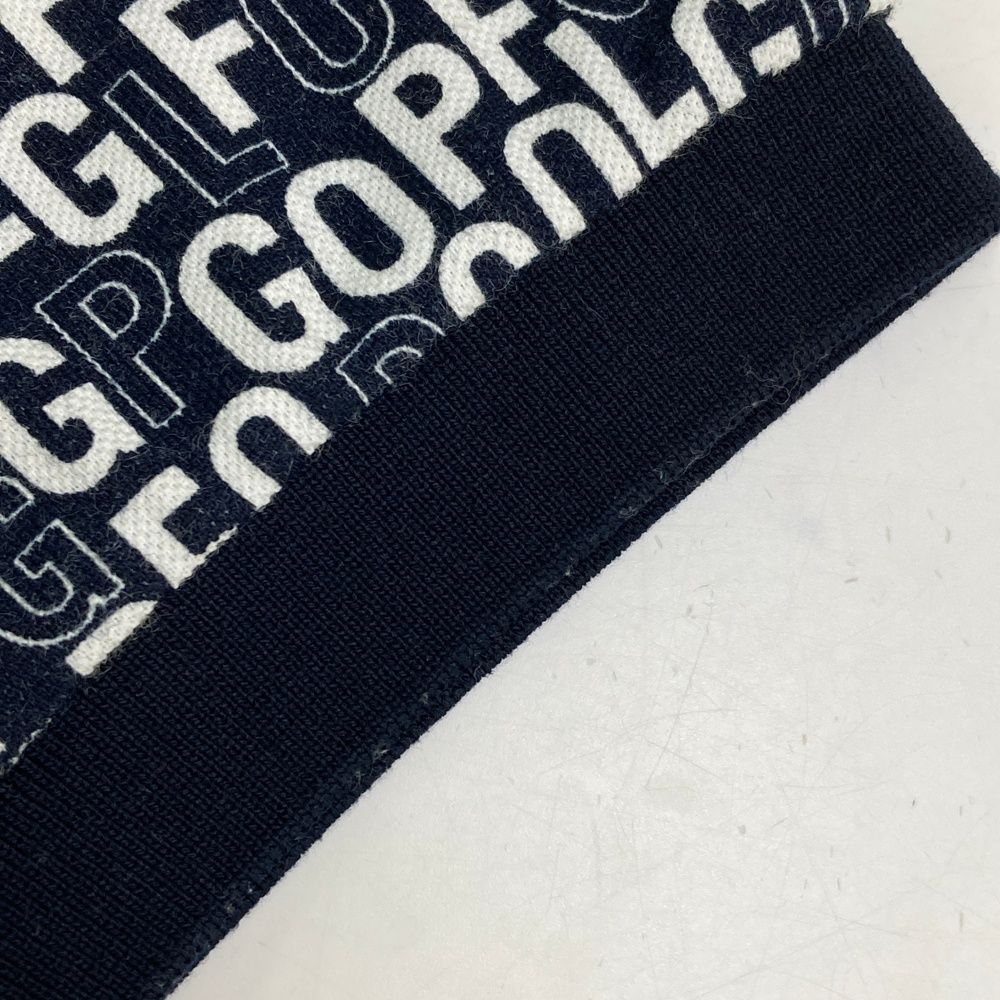 サイズ：4 PEARLY GATES パーリーゲイツ  半袖ポロシャツ ワッペン 総柄 ネイビー系 [240101490010] ゴルフウェア メンズ ストスト PEARLY GATES パーリーゲイツ 半袖ポロシャツ ワッペン ネイビー