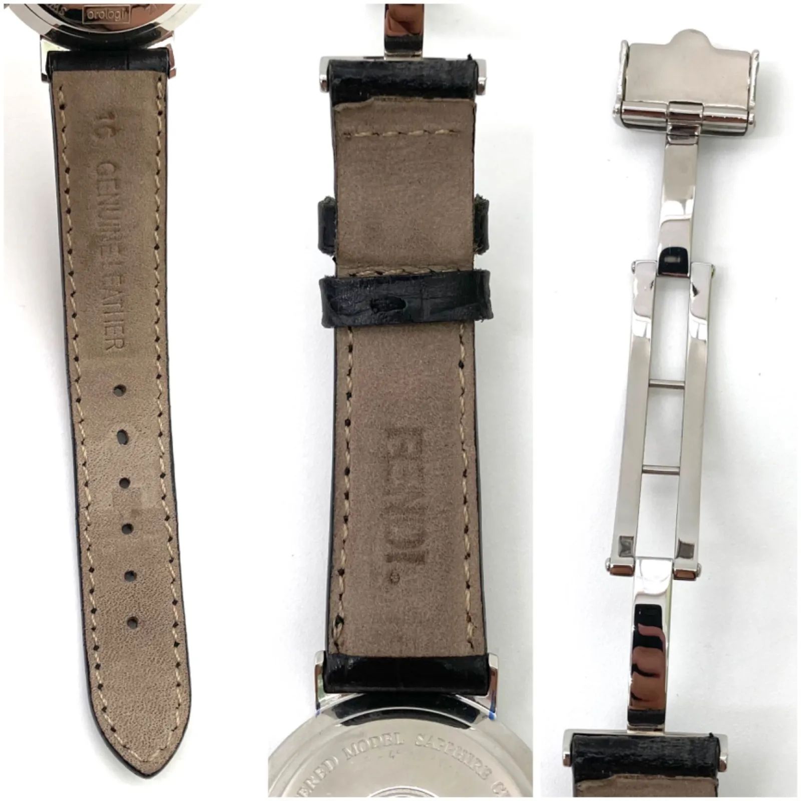 A-131 人気 稼働品　FENDI 210L orologi 黒文字盤 稼働 FENDI 腕時計 210L デイト 黒文字盤 ステンレス 外箱付1831