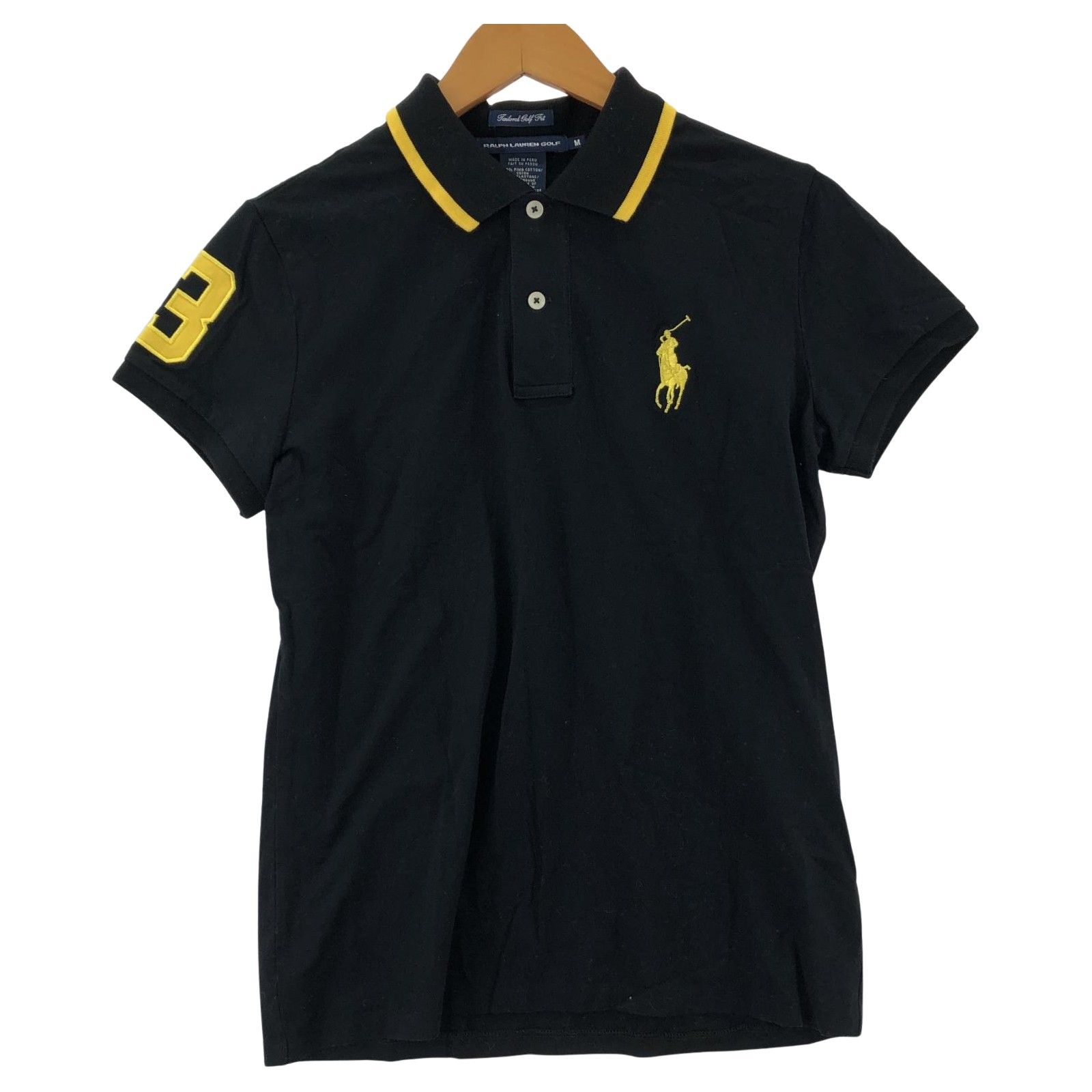 RALPH LAUREN ラルフローレン ロゴ刺繍ポロシャツ sizeM