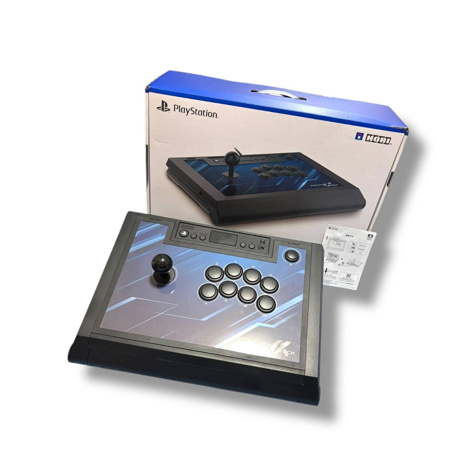 管理番号2672 SONYライセンス商品 ファイティングスティックα for PlayStation®5 PlayStation®4 PC PS5 PS4両対応 通常版