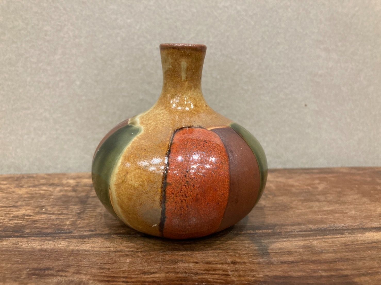 陶器　一輪挿し　オシャレ　花瓶　和　日本土産