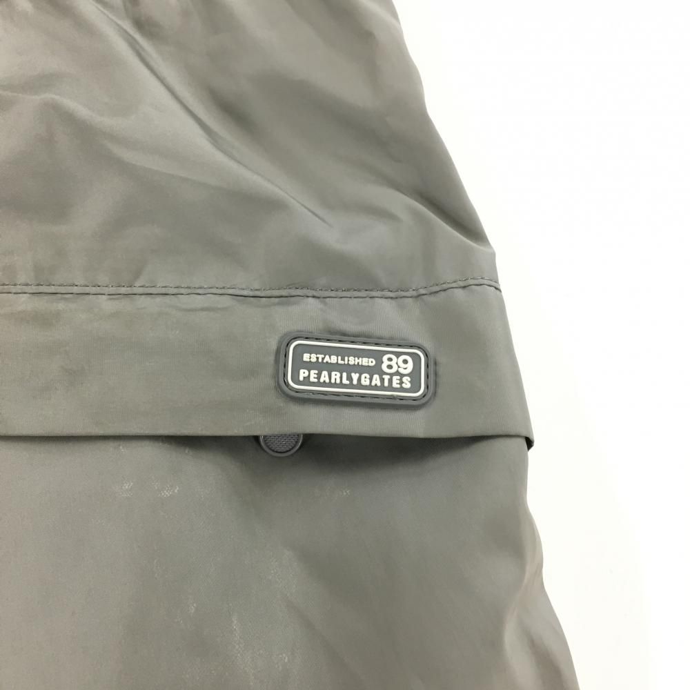 パーリーゲイツ パンツ ライトグレー 蓄熱裏地 裾ドローコード メンズ