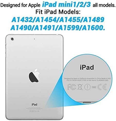 4 5 6用ではありません Mini iPad 3 2014 7 9インチ 2 2013 1 2012 Apple 透明スリムシリコンソフトTPUタブレットコンピュータケース 9インチケース A