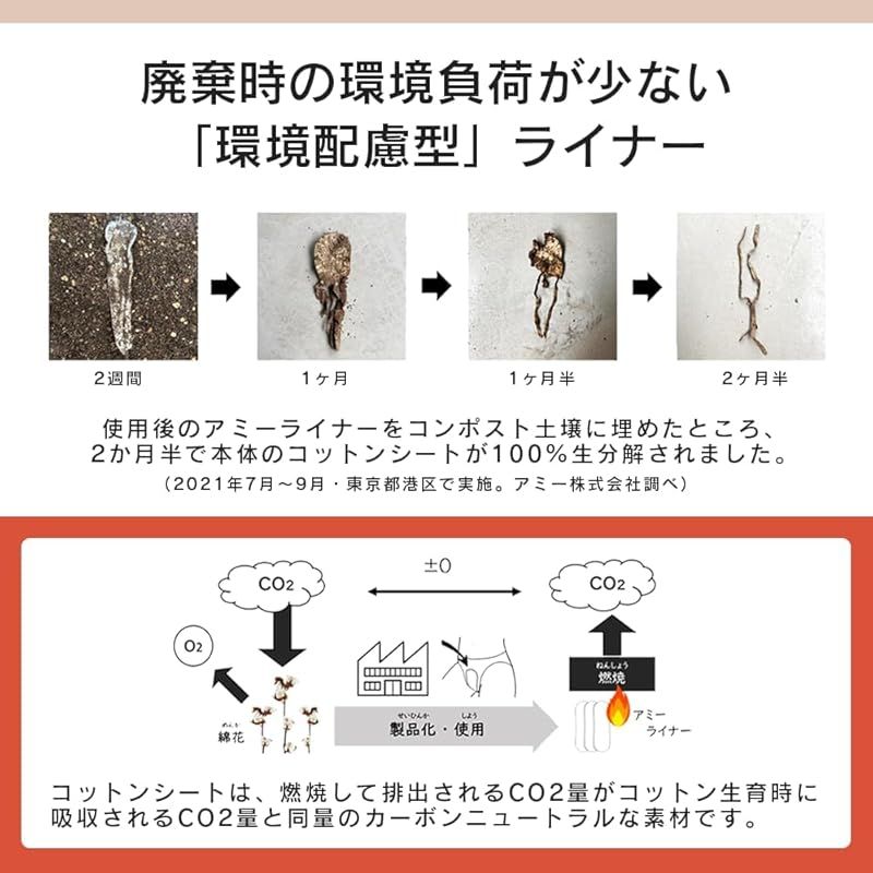 アミー コットンライナー