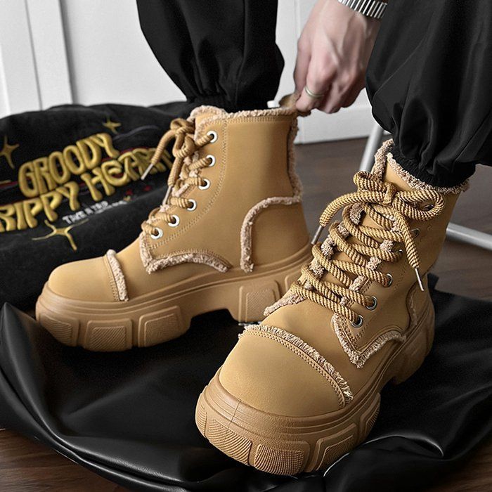 カジュアルブーツ メンズ ブーツ マーティンブーツ ショート