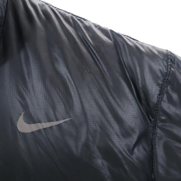 ナイキ ゴルフ ダウンジャケット M 黒 NIKE GOLF メンズ 【中古
