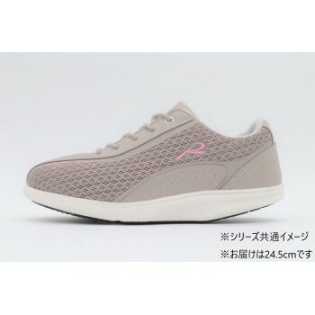 ウォーキングシューズ ロシオ MD ピンクベージュ 24.5cm