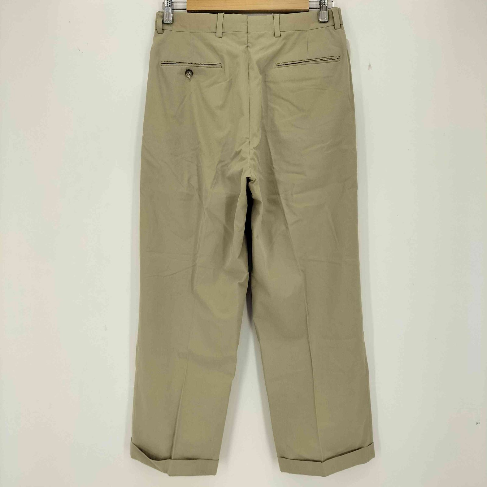 BrooksBrothers W33 USA製 2タック チノパン トラウザー 42b8c8a1cc6d91e50b94aeb4d9be99