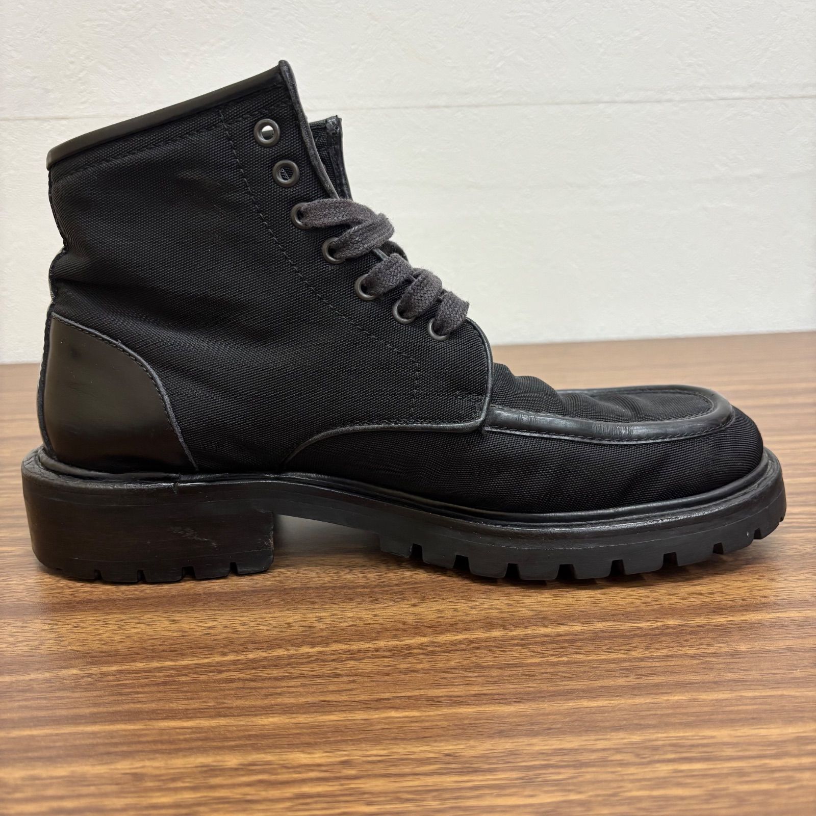 ◎GUCCI グッチ トレッキング ブーツ ブラック約26.0cm 114 0152 表記