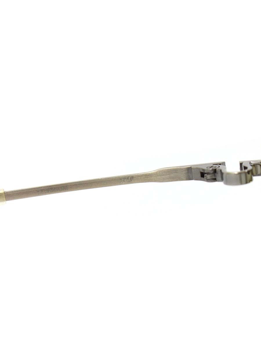 フォーナインズ M-162 眼鏡 クリア/ゴールド チタンフレーム フルリム  