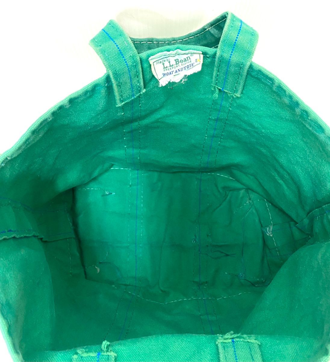 エルエルビーン L.L.Bean トートバッグ グリーン×グリーン 80s