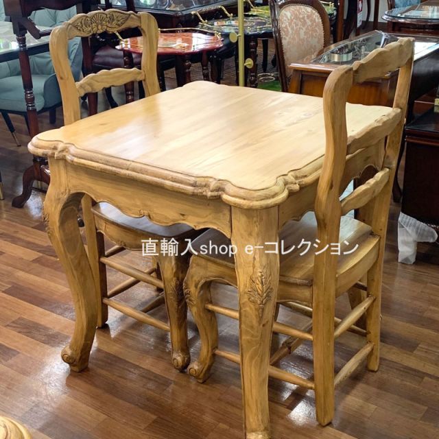 90s【オールドカリモク ダイニングテーブルのみ】1400×1050×620cm 90s