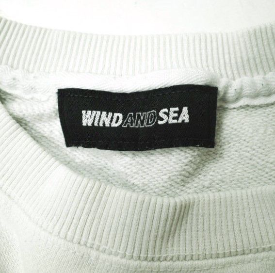 WIND AND SEA ウィンダンシー S-E-A SWEAT SHIRT ロゴプリント クルー