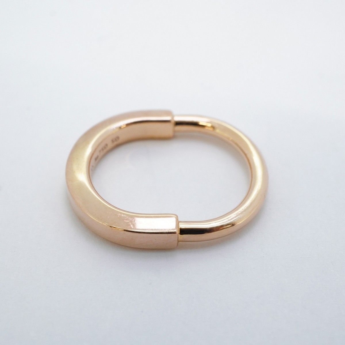 ☆SALE【5jdb0991】ティファニー リング ロック K18PG ピンクゴールド  