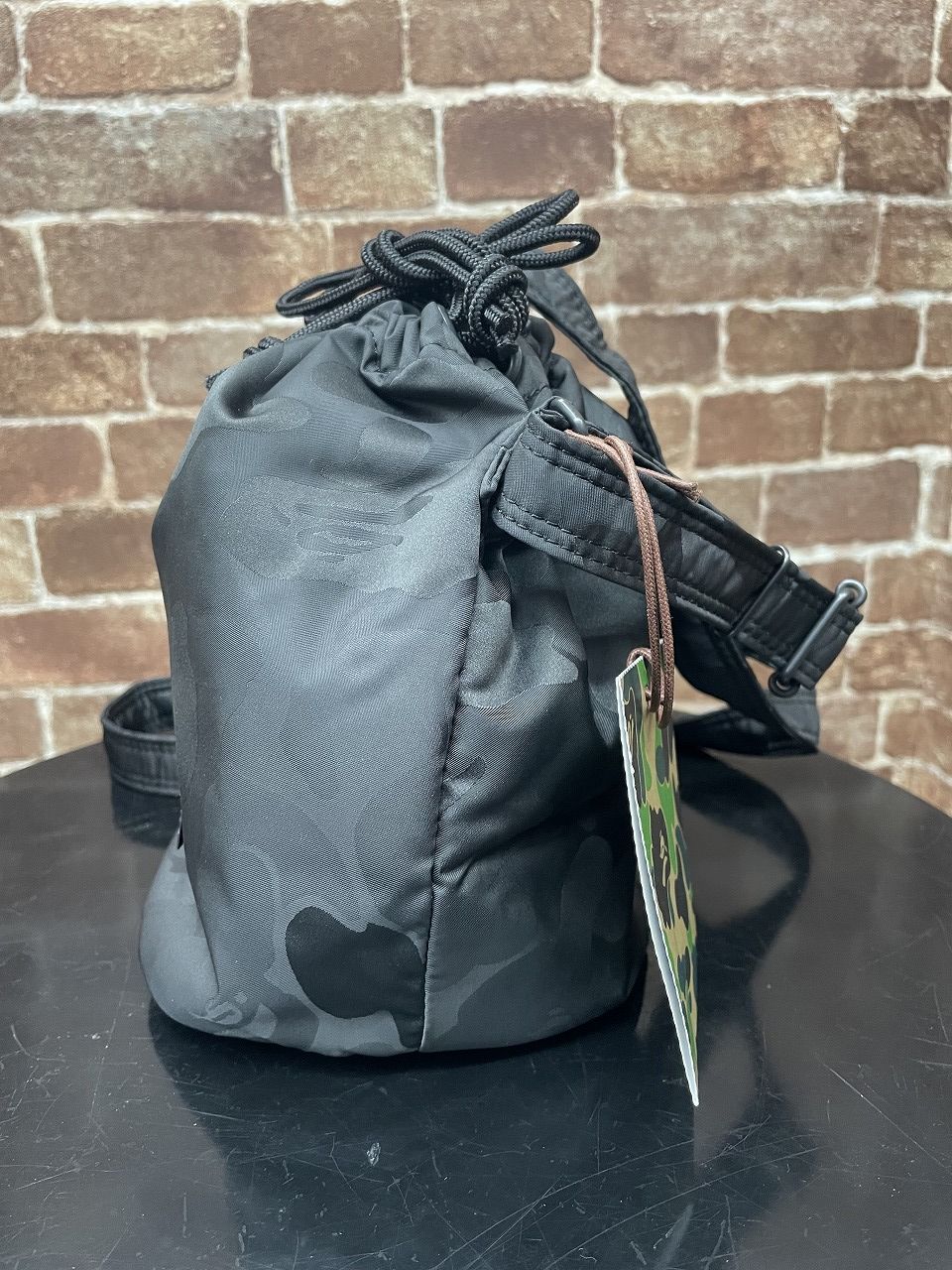 A BATHING APE ア ベイシング エイプ BAPE PORTER SOLID CAMO