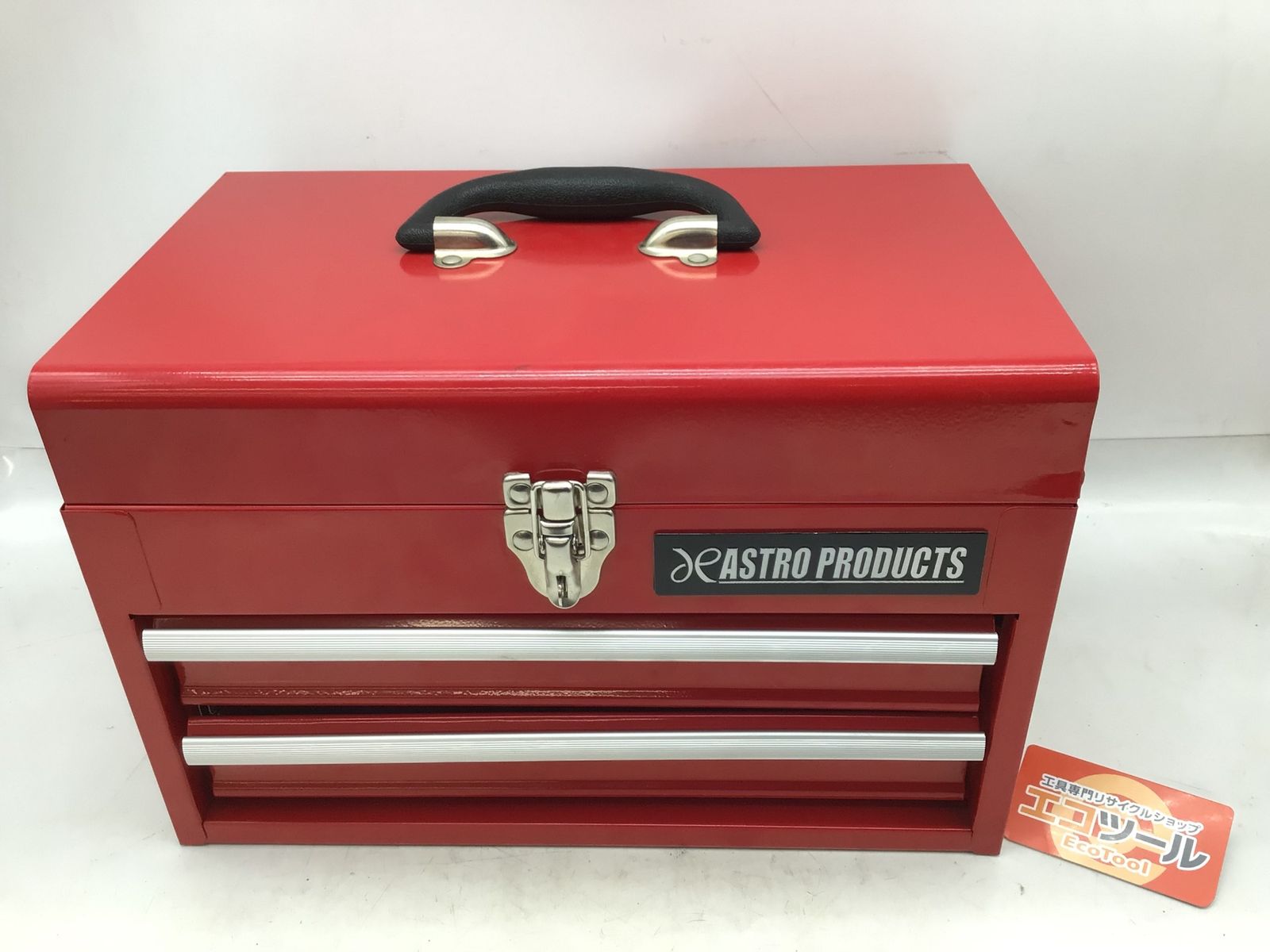 トヨタ純正工具箱 旧ロゴ 工具箱 ツールボックス 昭和レトロ 当時物 昭和レトロ トヨタの古いスチール製工具箱 - [Sold Out]過去の販売商品